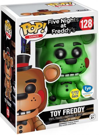 Figurine Funko Pop Five Nights at Freddy's #128 Jouet Freddy - Brillant dans le noir