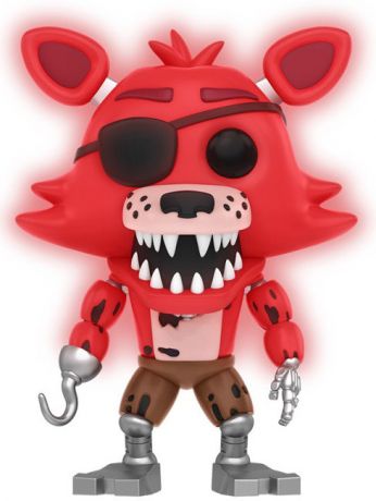 Figurine Funko Pop Five Nights at Freddy's #109 Foxy Pirate - Brillant dans le noir
