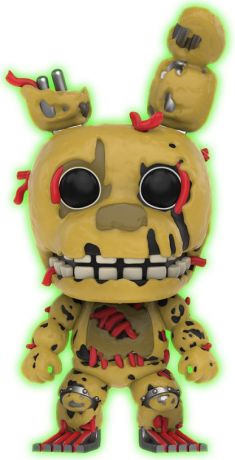 Figurine Funko Pop Five Nights at Freddy's #110 Springtrap - Brillant dans le noir