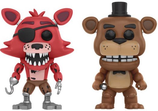 Figurine Funko Pop Five Nights at Freddy's Freddy & Foxy - 2 pack