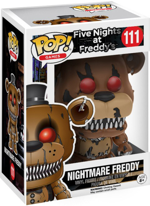 Figurine Pop Five Nights at Freddy's #111 pas cher : Freddy Fazbear