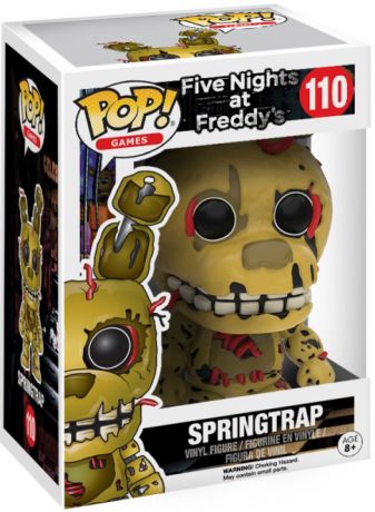 Figurine Funko Pop Five Nights at Freddy's #110 Springtrap