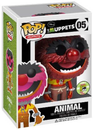 Figurine Funko Pop Les Muppets #05 Animal - Métallique