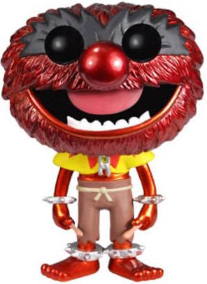 Figurine Funko Pop Les Muppets #05 Animal - Métallique