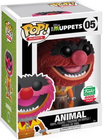 Figurine Funko Pop Les Muppets #05 Animal - Floqué