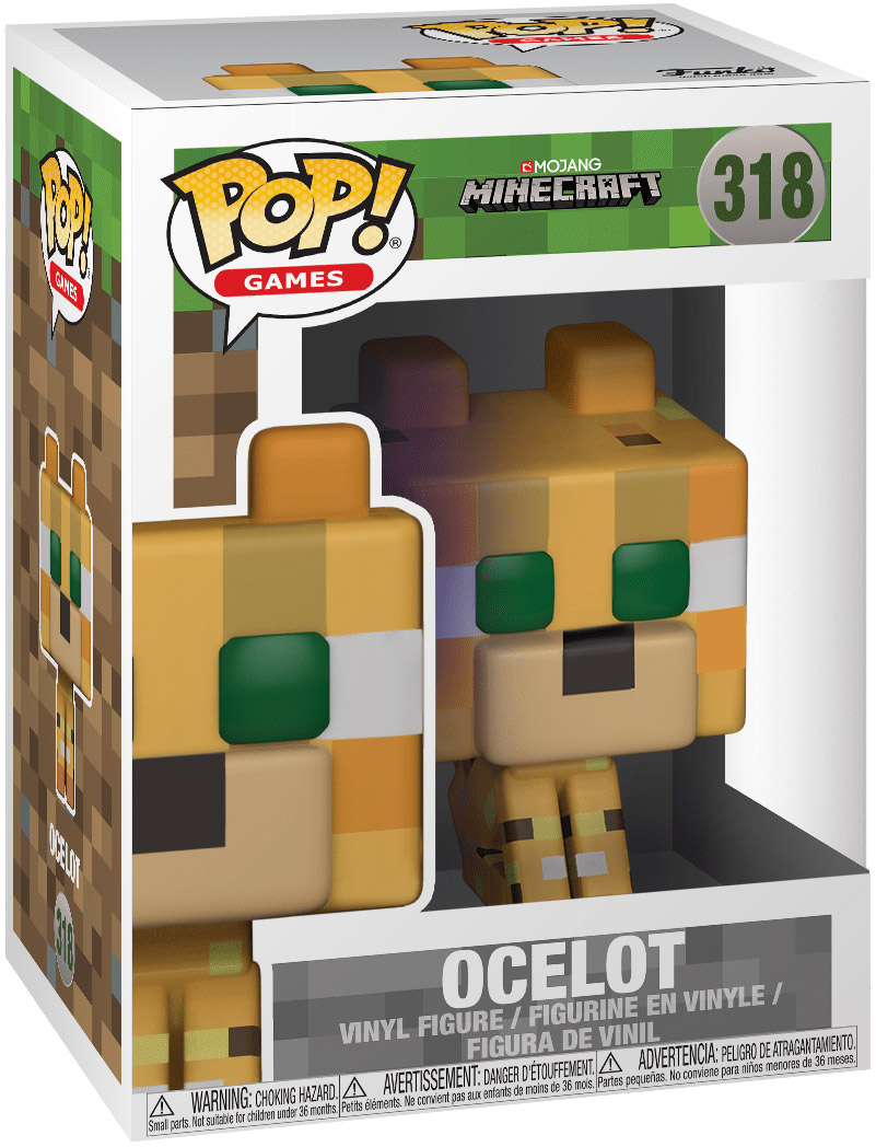Figurine Pop Minecraft #318 pas cher : Ocelot