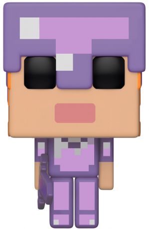 Figurine Funko Pop Minecraft #325 Alex avec Armure Enchantée