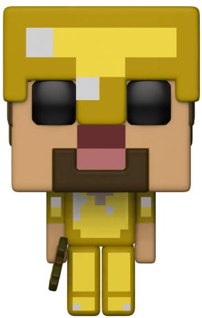 Figurine Funko Pop Minecraft #321 Steve - Or