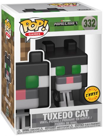 Figurine Funko Pop Minecraft #332 Tuxedo le Chat [Chase]