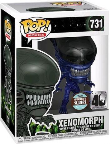 Figurine Funko Pop Alien #731 Xenomorph - Bleu Métallisé