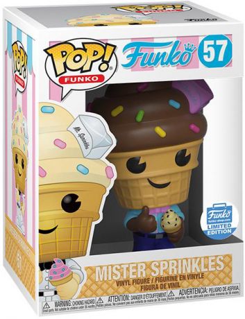 Figurine Funko Pop Fantastik Plastik #57 Mr Sprinkles Chocolat