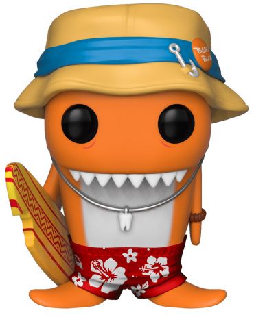 Figurine Funko Pop Fantastik Plastik #12 Fin Du Chomp Orange