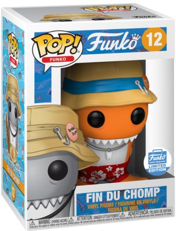 Figurine Funko Pop Fantastik Plastik #12 Fin Du Chomp Orange