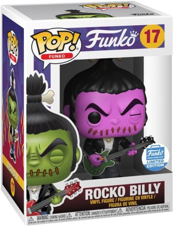 Figurine Funko Pop Fantastik Plastik #17 Rocko Billy Violet