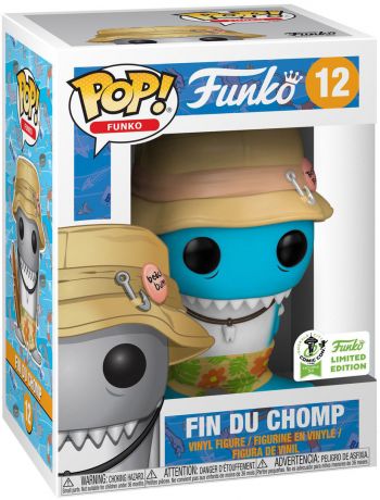 Figurine Funko Pop Fantastik Plastik #12 Fin Du Chomp Bleu
