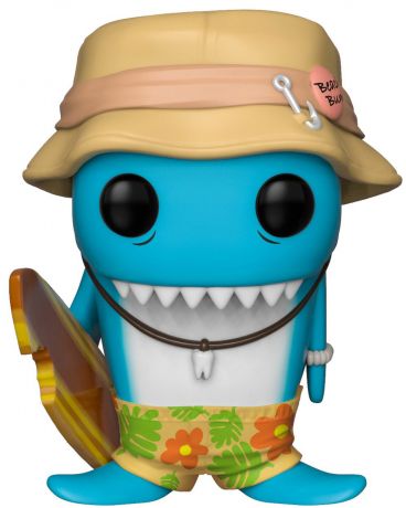 Figurine Funko Pop Fantastik Plastik #12 Fin Du Chomp Bleu