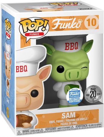 Figurine Funko Pop Fantastik Plastik #10 Sam Vert