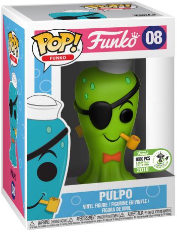 Figurine Funko Pop Fantastik Plastik #08 Pulpo