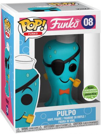 Figurine Funko Pop Fantastik Plastik #08 Pulpo