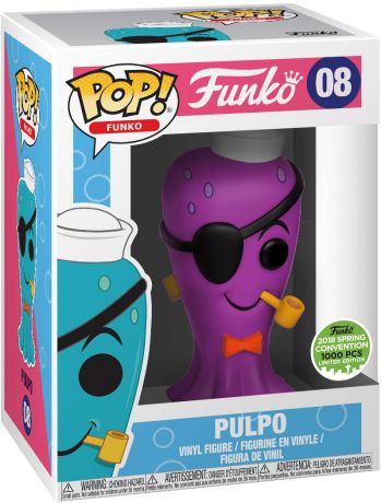 Figurine Funko Pop Fantastik Plastik #08 Pulpo