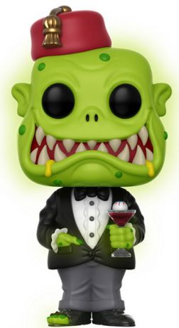 Figurine Funko Pop Fantastik Plastik #05 Sike-O-Shriner Vert - Brillant dans le noir