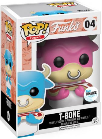 Figurine Funko Pop Fantastik Plastik #04 T-Bone - Rose