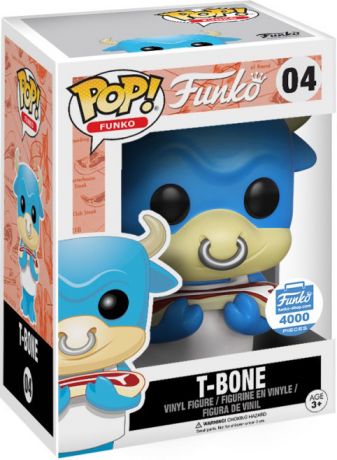 Figurine Funko Pop Fantastik Plastik #04 T-Bone Bleu