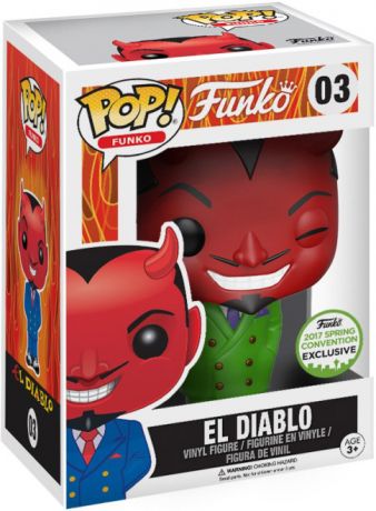 Figurine Funko Pop Fantastik Plastik #03 El Diablo