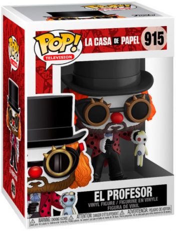 Figurine Funko Pop La Casa de Papel #915 Le Professeur en clown