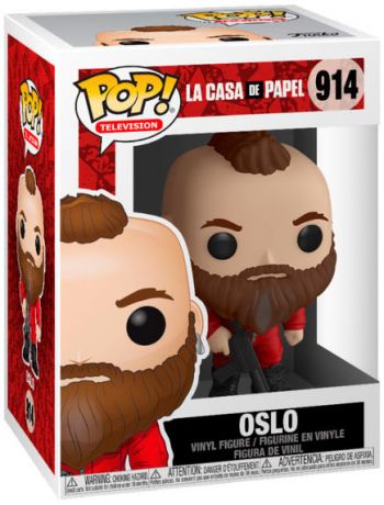 Figurine Funko Pop La Casa de Papel #914 Oslo