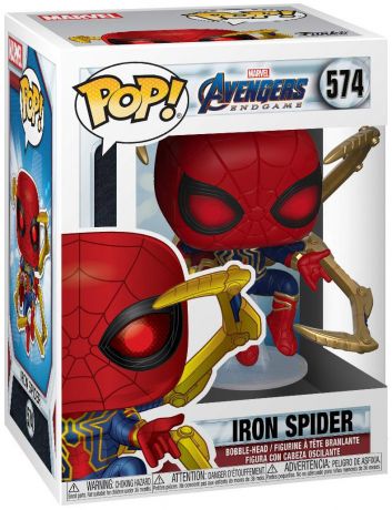 Figurine Funko Pop Avengers : Endgame [Marvel] #574 Iron Spider avec Nano Gant