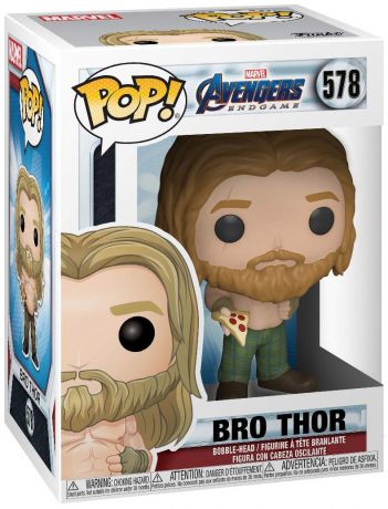 Figurine Funko Pop Avengers : Endgame [Marvel] #578 Thor avec pizza