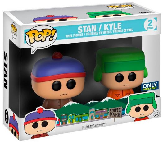 Figurine Funko Pop South Park #00 Stan & Kyle - 2 Pack