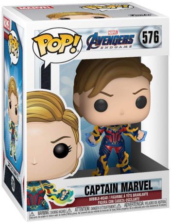 Figurine Funko Pop Avengers : Endgame [Marvel] #576 Captain Marvel avec nouvelle coiffure