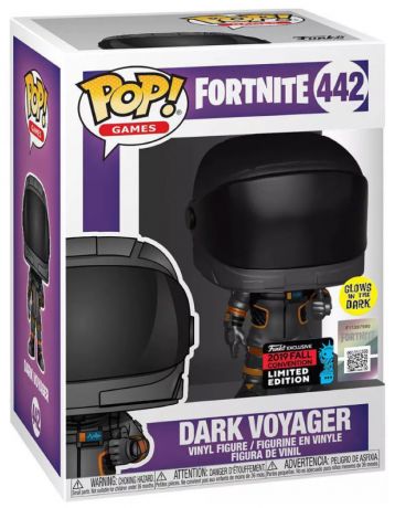 Figurine Funko Pop Fortnite #442 Dark Voyager - Brillant dans le noir