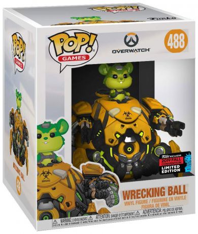 Figurine Funko Pop Overwatch #488 Wrecking Ball - 15 cm