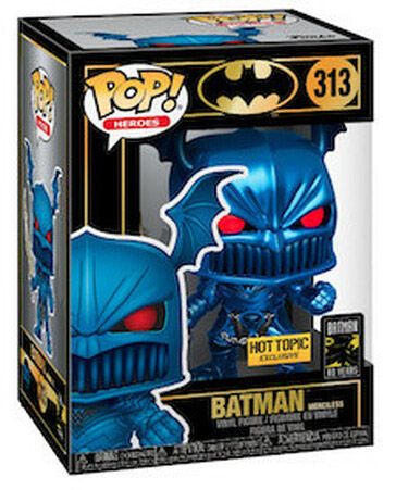 Figurine Funko Pop Batman [DC] #313 Batman the Merciless - Bleu Métallique