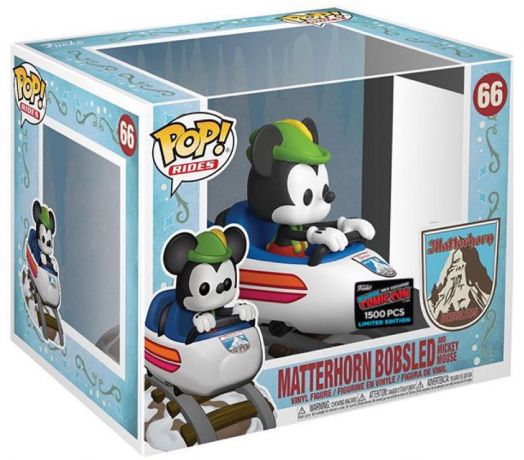 Figurine Funko Pop Parcs Disney  #66 Mickey Mouse dans Matterhorn Ride