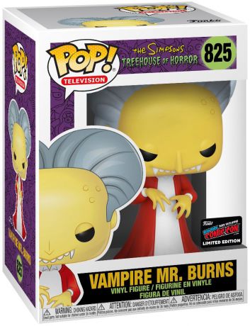 Figurine Funko Pop Les Simpson #825 Mr. Burns le Vampire