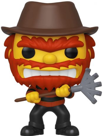 Figurine Funko Pop Les Simpson #824 Willie le Gardien de terrain maléfique 