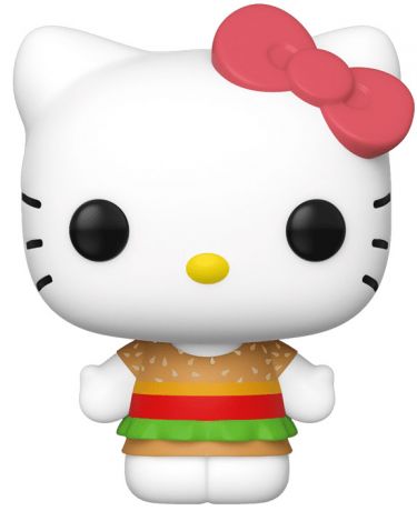 Figurine Funko Pop Sanrio #29 Hello Kitty avec Robe Burger