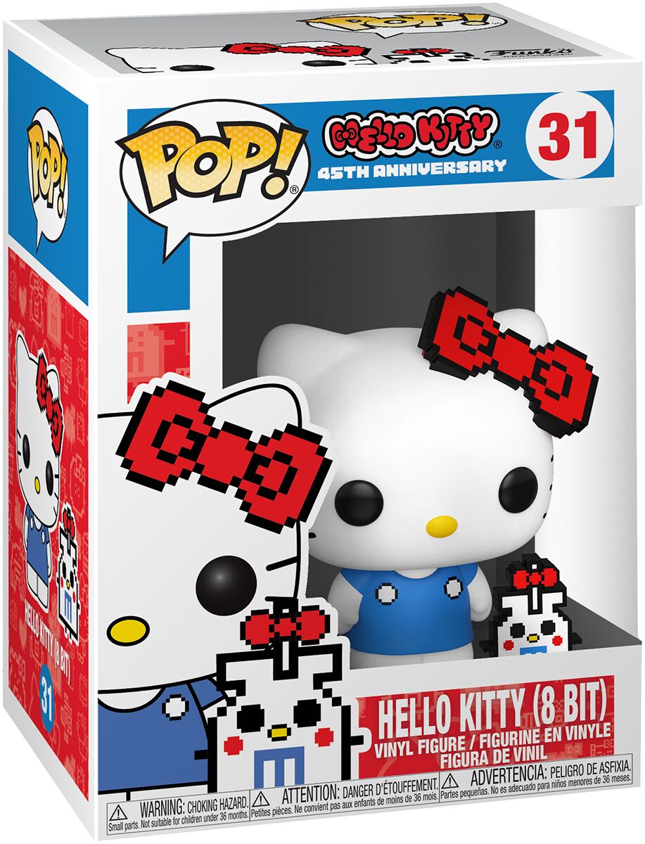 Figurine Pop Sanrio #31 pas cher : Hello Kitty - 8 Bit