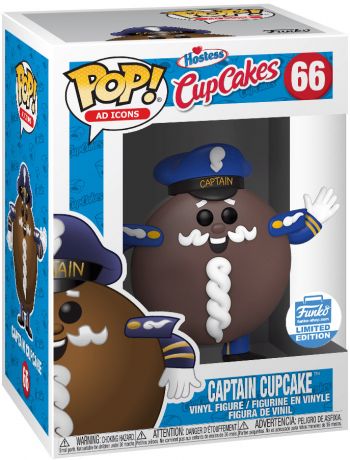 Figurine Funko Pop Icônes de Pub #66 Captain Cupcake