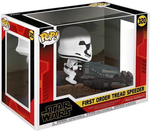 Figurine Funko Pop Star Wars 9 : L'Ascension de Skywalker #320 First Order Tread Speeder