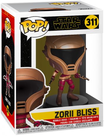 Figurine Funko Pop Star Wars 9 : L'Ascension de Skywalker #311 Zorii Bliss