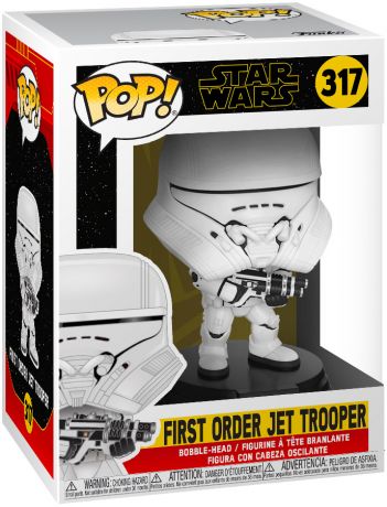 Figurine Funko Pop Star Wars 9 : L'Ascension de Skywalker #317 First Order Jet Trooper