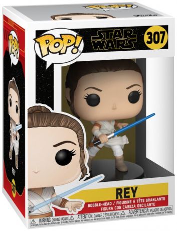 Figurine Funko Pop Star Wars 9 : L'Ascension de Skywalker #307 Rey
