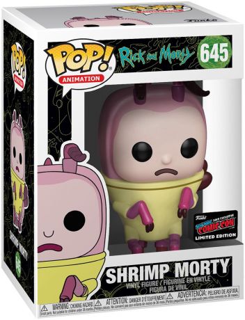 Figurine Funko Pop Rick et Morty #645 Morty en Crevette