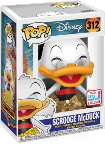 Figurine Funko Pop La Bande à Picsou [Disney] #312 Picsou dans Tas de Pièces d'Or