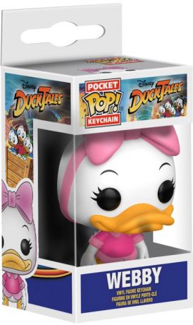 Figurine Funko Pop La Bande à Picsou [Disney] Zaza Vanderquack - Porte-clés